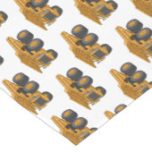 ホールトラック漫画イラストレーション ショートテーブルランナー (コーナー)