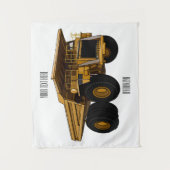 ホールトラック漫画イラストレーション タペストリー (正面)