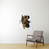 ホールトラック漫画イラストレーション タペストリー (インサイチュ)