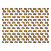 ホールトラック漫画イラストレーション テーブルクロス (正面(横))