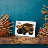 ホールトラック漫画イラストレーション フォトプラーク (側面)