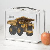 ホールトラック漫画イラストレーション メタルランチボックス (インサイチュ)