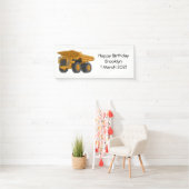 ホールトラック漫画イラストレーション 横断幕 (インサイチュ)