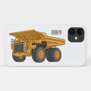 ホールトラック漫画イラストレーション iPhone 11 ケース