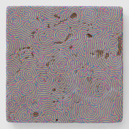 ホールトラバーチンコースター ストーンコースター (正面)