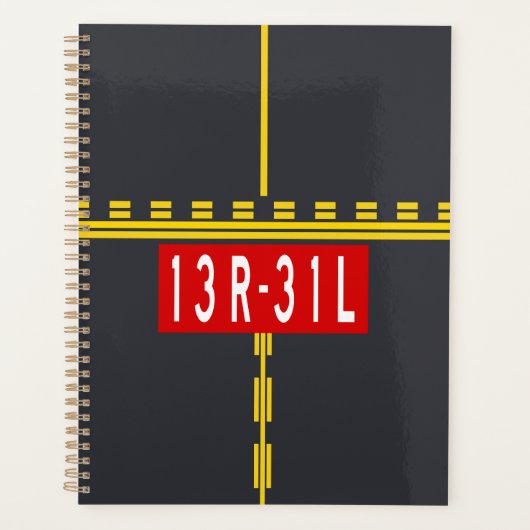 ホールドポイント標識 13R-31L プランナー手帳 (正面)