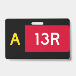 ホールドポイント標識 A13R バッジ