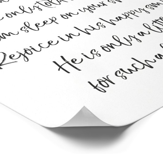 ホールド彼の子供部屋プリントボーイ子供部屋アート引用文アート ポスター (角)