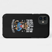 ホールド・オン・パートナー 過剰刺激 レトロ西部劇 Case-Mate iPhoneケース (裏面(横))