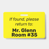 ホールパスミュージックテーマ バッジ (裏面)