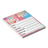 ホールパスメモ帳 ノートパッド (アングル)