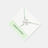 ホールモダンインワンパルティーゴルフ誕生日 スタンダードカクテルナプキン (角)