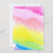 ホールラマアルパカサボスおもしろい子供の誕生日 招待状 (裏面)