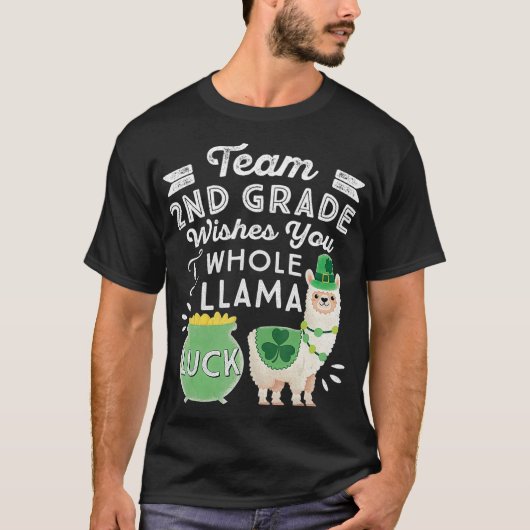 ホールラマラック第2先生St patricks day2 Tシャツ (正面)