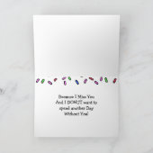 ホールロッタラブ、ドーナッツプン、ロマンチック恋しく思I You カード (内部)