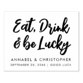 ホールロットラブ抽選チケット結婚式の引き出物 ラバースタンプ (インプリント)