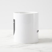 ホール家紋 ジャンボコーヒーマグカップ (正面)