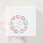 ホール感謝していバッチドーナッツピンク金ゴールド誕生日 フェイバータグ (インサイチュ)