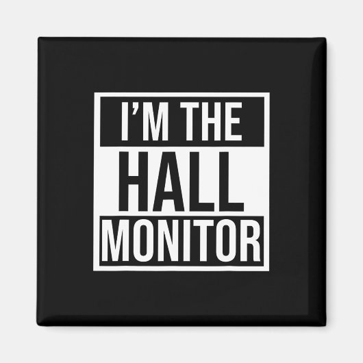 ホール監視ギフト新学期学生 マグネット (正面)