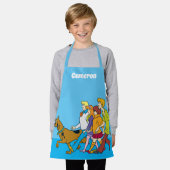 ホール集団18ミステリー エプロン (着用した状態)