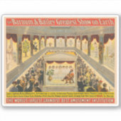 ホール風変わりでの素晴らしい超自然幻想 シール (正面)