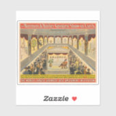 ホール風変わりでの素晴らしい超自然幻想 シール (シート)