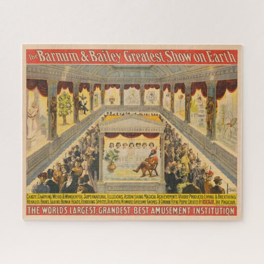 ホール風変わりでの素晴らしい超自然幻想 ジグソーパズル (横)