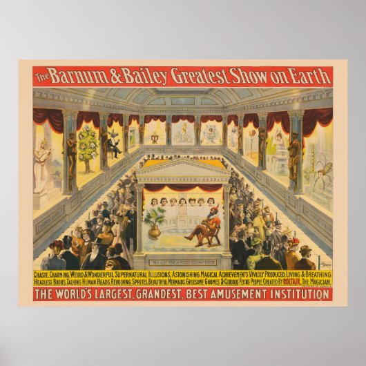 ホール風変わりでの素晴らしい超自然幻想 ポスター (正面)