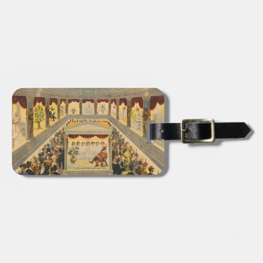 ホール風変わりでの素晴らしい超自然幻想 ラゲッジタグ (正面横)