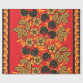 ホーロロシアのマラッピング紙 ラッピングペーパー (フラット)