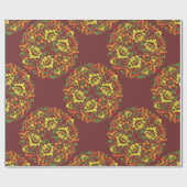 ホーロロシアのマラッピング紙 ラッピングペーパー (フラット)