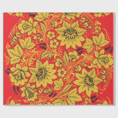 ホーロロシアのマラッピング紙 ラッピングペーパー (フラット)