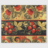 ホーロロシアのマラッピング紙 ラッピングペーパー (フラット)