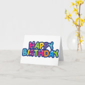 ホーンまたは***誕生日****に美しい夕日 カード (黄色い花)