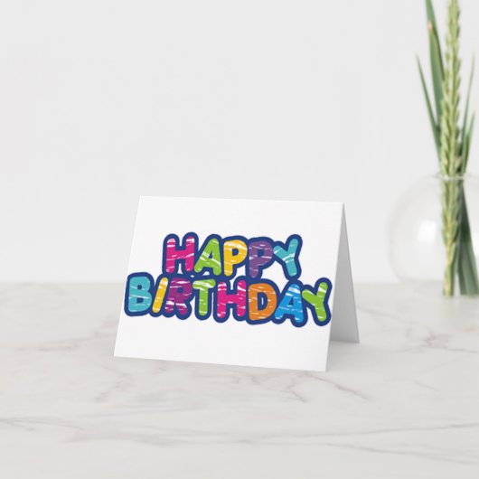 ホーンまたは***誕生日****に美しい夕日 カード (正面)