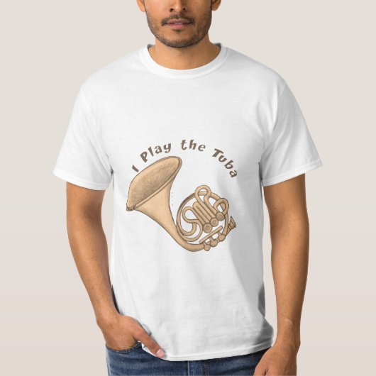 ホーンを演奏 Tシャツ (正面)