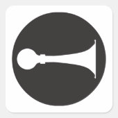 ホーンアイコン スクエアシール (正面)