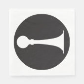 ホーンアイコン スタンダードランチョンナプキン (正面)