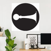 ホーンアイコン ポスター