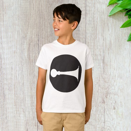 ホーンアイコン Tシャツ