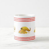 ホーンオブ豊満&レッドストライプズ コーヒーマグカップ (中央)