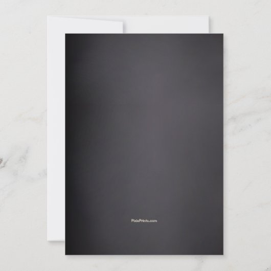 ホーンオブ豊穣感謝祭パーティの招待状 招待状 (裏面)