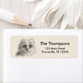 ホーンオ素晴らしウレットスケッチ ラベル (インサイチュ)