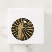 ホーンクグースアおもしろいックチキンミーム フェイバータグ (インサイチュ)