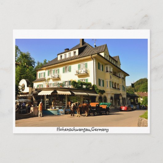 ホーンシュヴァンガウドイツ ポストカード (正面)
