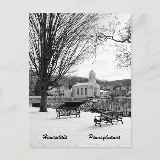 ホーンズデールペンシルバニアポストカード ポストカード (正面)