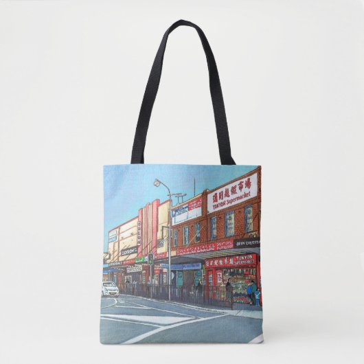 ホーンズビーの古い袋 トートバッグ (正面)