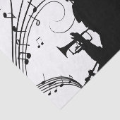 ホーンセクショントランペットジャズ音楽 薄葉紙 (詳細)