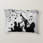 ホーンセクションミュージックデザイン アクセントクッション (裏面)