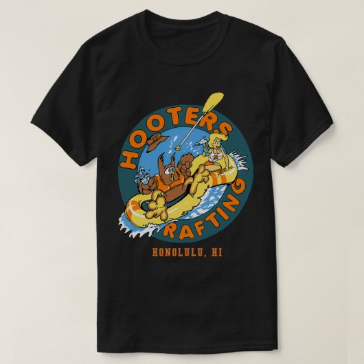 ホーンターズラフティングホノルル2 Tシャツ (デザイン正面)